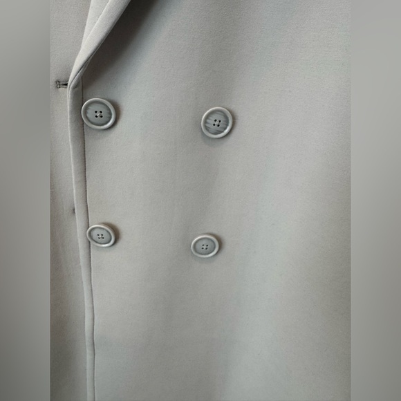 Oversized Double Breasted Scuba Jacket NWT 18 - Picture 8 of 11